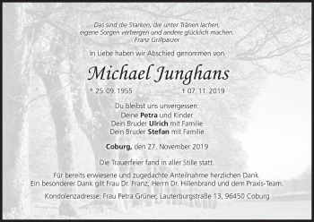 Anzeige von Michael Junghans von MGO