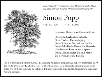 Anzeige von Simon Popp von MGO