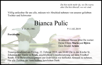 Anzeige von Bianca Pulic von MGO