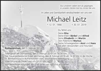 Anzeige von Michael Leitz von MGO