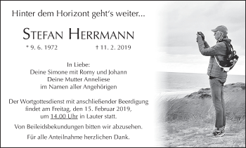 Anzeige von Stefan Herrmann von MGO