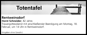 Anzeige von Totentafel vom 18.02.2019 von MGO