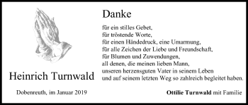 Anzeige von Heinrich Turnwald von MGO