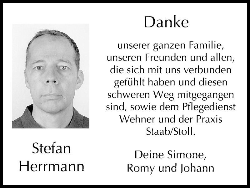  Traueranzeige für Stefan Herrmann vom 02.03.2019 aus MGO