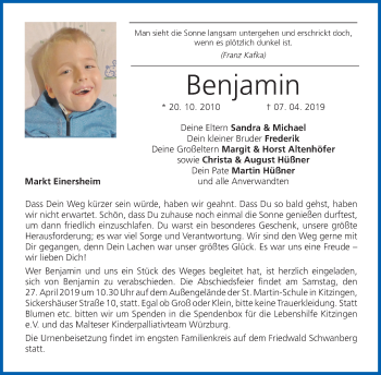 Anzeige von Benjamin  von MGO