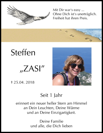 Anzeige von Steffen Zasworka von MGO