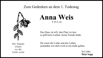 Anzeige von Anna Weis von MGO