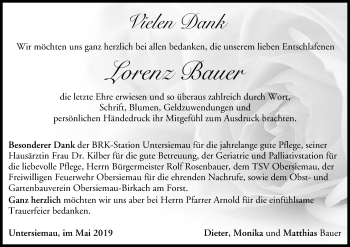 Anzeige von Lorenz Bauer von MGO