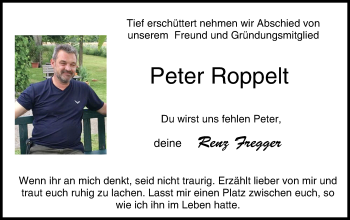 Anzeige von Peter Koppelt von MGO