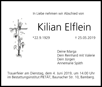 Anzeige von Kilian Elflein von MGO
