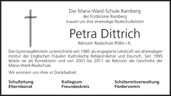 Anzeige von Petra Dittrich von MGO
