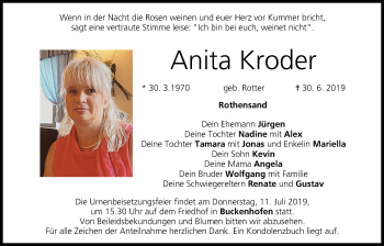 Anzeige von Anita Kroder von MGO