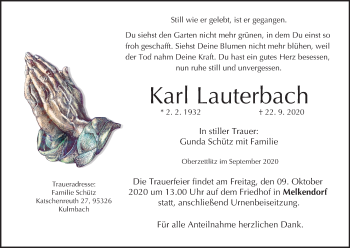 Anzeige von Karl Lauterbach von MGO