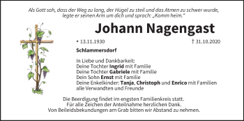 Anzeige von Johann Nagengast von MGO