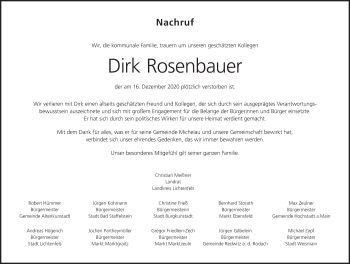 Anzeige von Dirk Rosenbauer von MGO