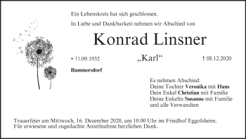 Anzeige von Konrad Linsner von MGO