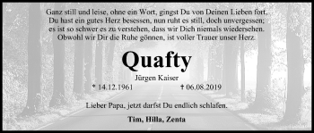Anzeige von Jürgen Kaiser von MGO