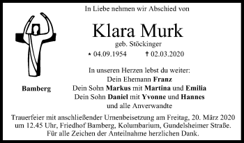 Anzeige von Klara Murk von MGO