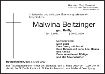 Anzeige von Malwina Beitzinger von MGO