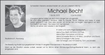 Anzeige von Michael Becht von MGO