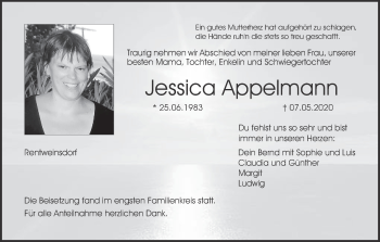 Anzeige von Jessica Appelmann von MGO