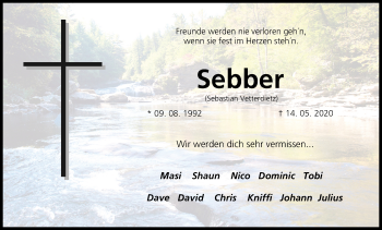 Anzeige von Sebastian Vetterdietz von MGO