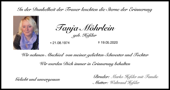 Anzeige von Tanja Möhrlein von MGO