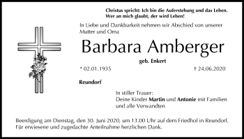 Anzeige von Barbara Amberger von MGO