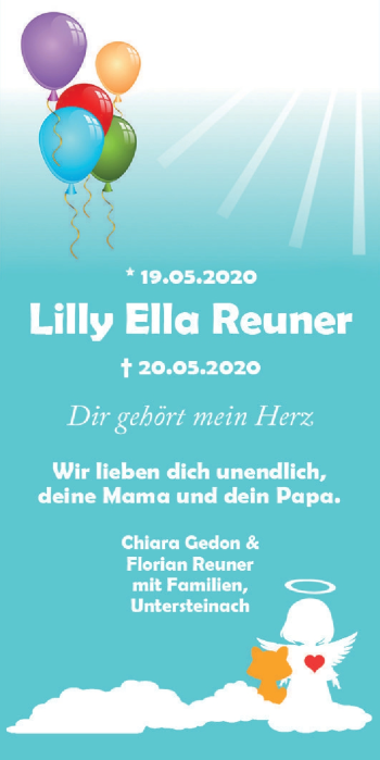 Anzeige von Lilly Ella Reuner von MGO