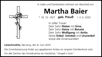 Anzeige von Martha Baier von MGO