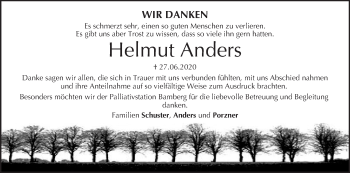 Anzeige von Helmut Anders von MGO