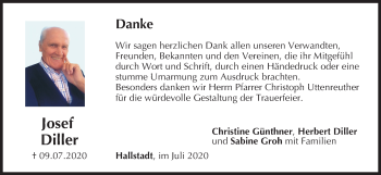 Anzeige von Josef Diller von MGO