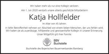 Anzeige von Katja Hollfelder von MGO