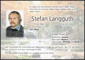 Anzeige von Stefan Langguth von MGO
