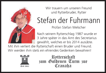 Anzeige von Stefan der Fuhrmann von MGO