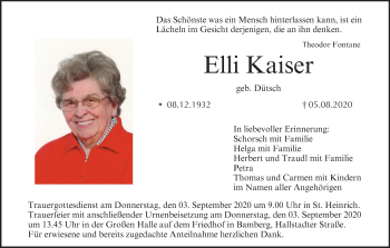 Anzeige von Elli Kaiser von MGO