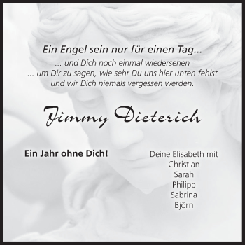 Anzeige von Jimmy Dieterich von MGO