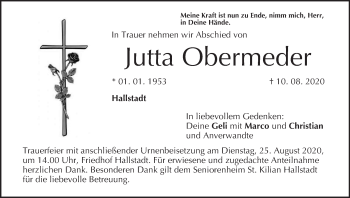 Anzeige von Jutta Obermeder von MGO
