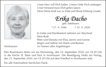 Anzeige von Erika Dacho von MGO