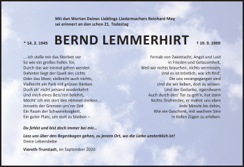 Anzeige von IBernd Lemmerhirt von MGO