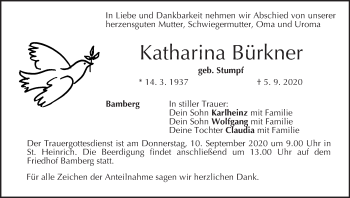 Anzeige von Katharina Bürkner von MGO