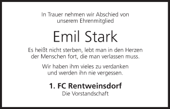 Anzeige von Emil Stark von MGO