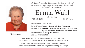 Anzeige von Emma Wahl von MGO