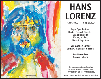 Anzeige von Hans Lorenz von MGO