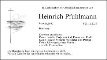 Anzeige von Heinrich Pfuhlmann von MGO