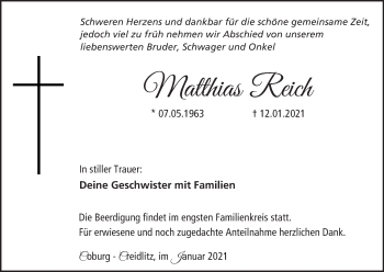 Anzeige von QMatthias Reich von MGO