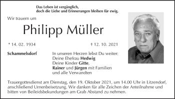 Anzeige von Philipp Müller von MGO