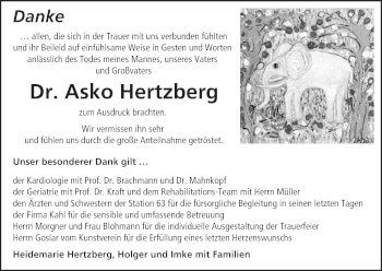 Anzeige von Asko Hertzberg von MGO