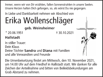 Anzeige von Erika Wollenschläger von MGO
