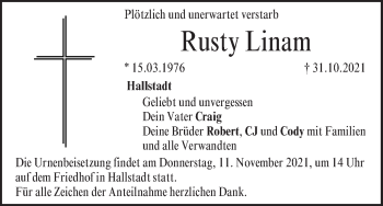 Anzeige von Rusty Linam von MGO